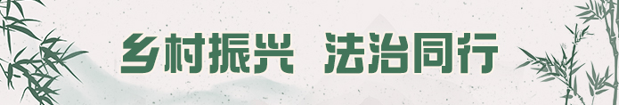 鄉村振興 法治同行
